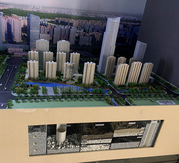 灌南县建筑模型